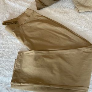 NWT chicos sz 3 travelers collection khaki